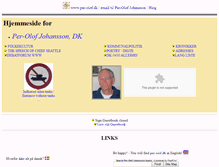 Tablet Screenshot of perolofdk.com